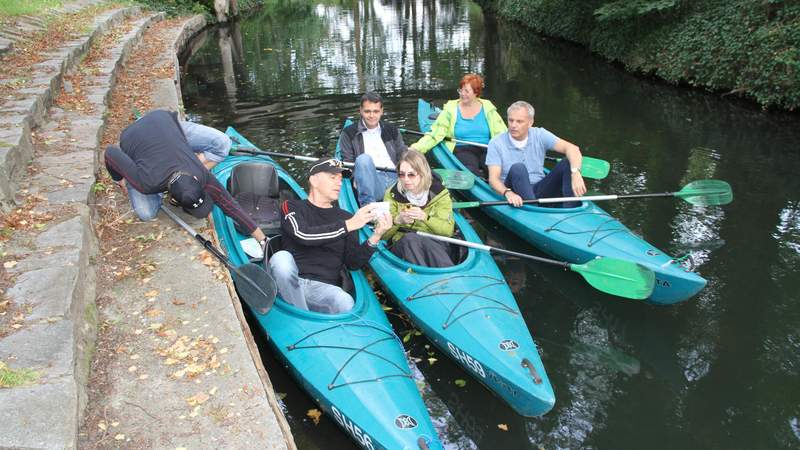 Paddeln Wassersport Spreewald