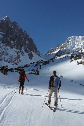 Skitour zur Weihnachtsfeier