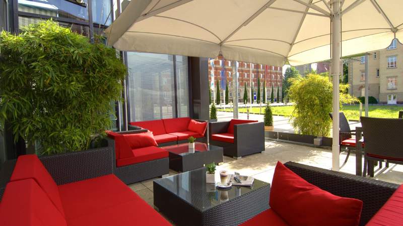 Terrasse nestor Hotel Ludwigsburg