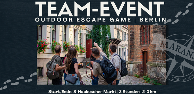 Berlin. Outdoor Escape Game. Spiel, Spaß und Rätsel