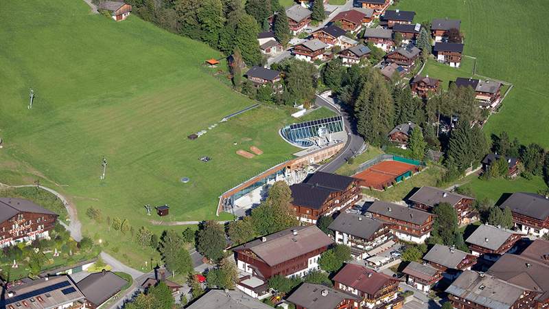 Überblick über den Ort Alpbach