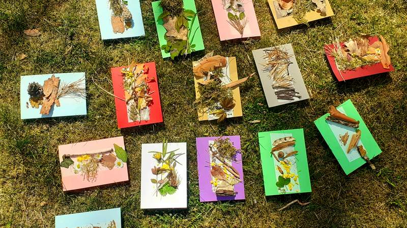 Waldbaden - Kreativität anregen Achtsamkeit in der Natur