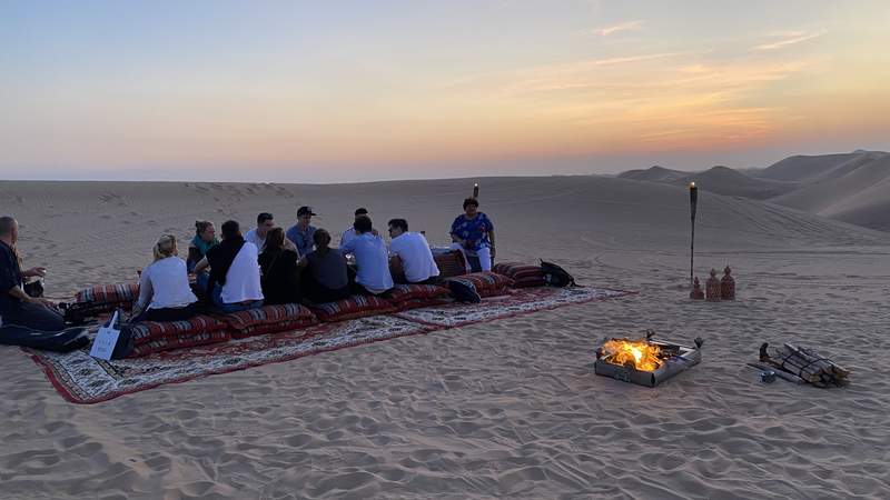 Abu Dhabi - zwischen Kultur und Sport