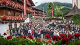 Dorfansicht Volksfest Alpbach