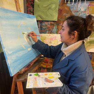 Malen und Reflektieren - ein Teamworkshop