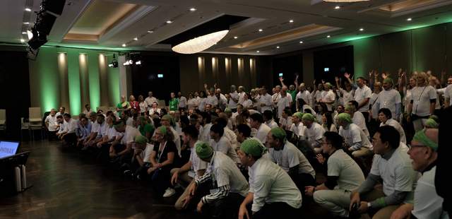 HAKA Grossgruppe Teambuilding Event