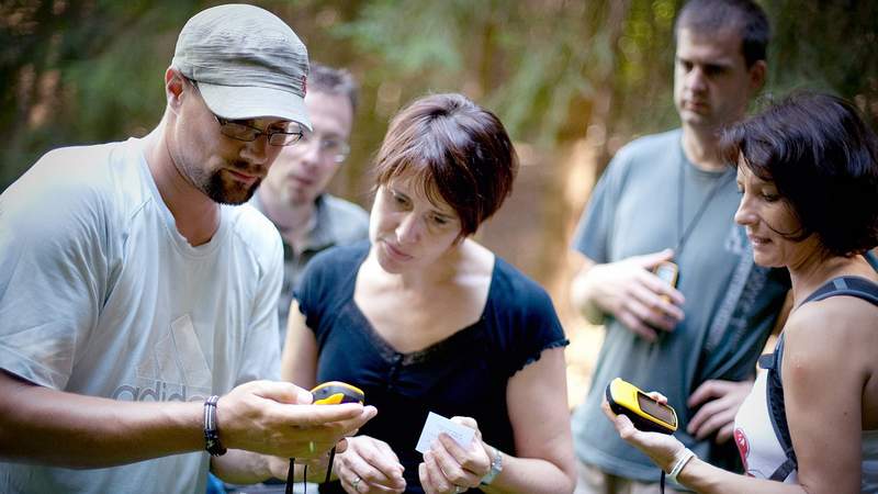 GPS-Check beim Geocaching