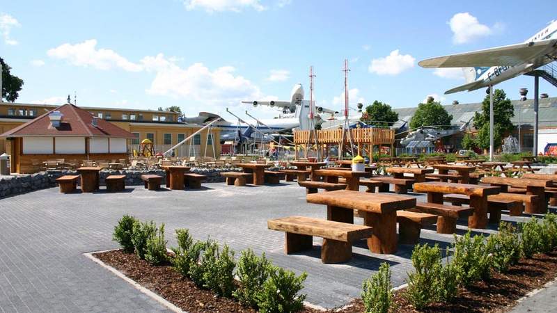 Biergarten Technik Museum Speyer