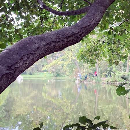 Geocaching+ im Treptower Park Berlin