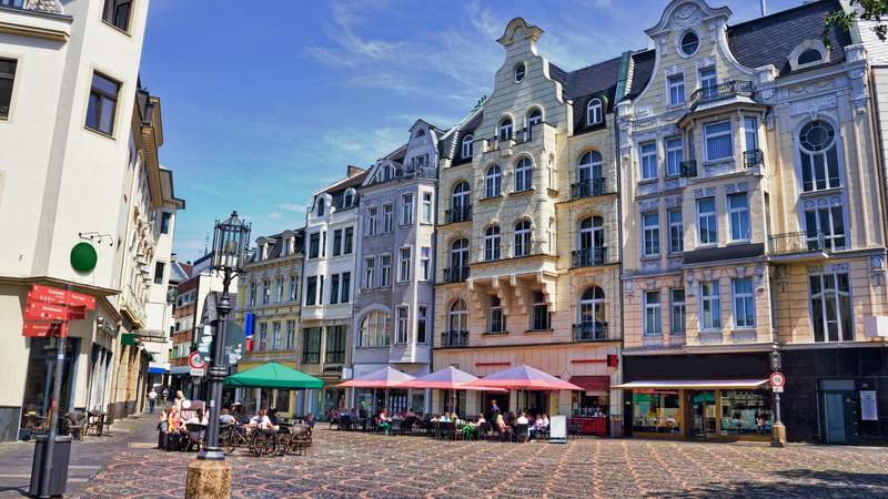 Bonn Altbau Häuser City