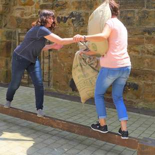 Balkenduell Anno dazumal