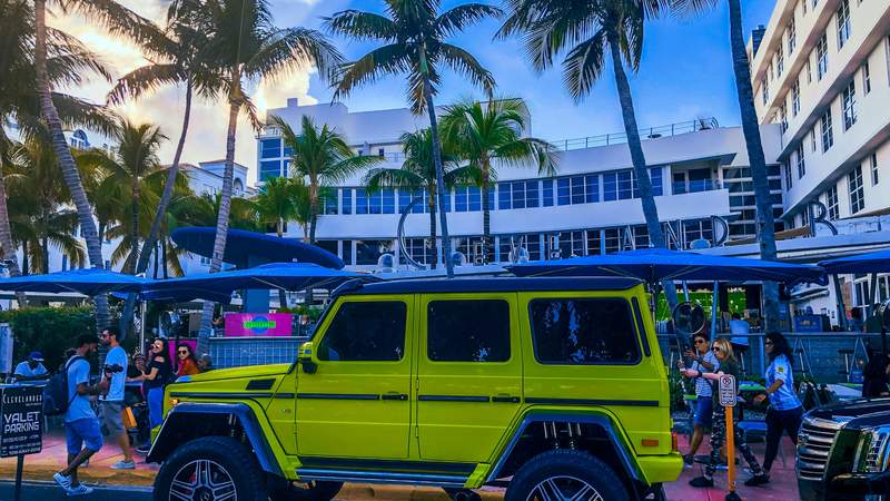 Ocean Drive, Miami, South Beach, Florida