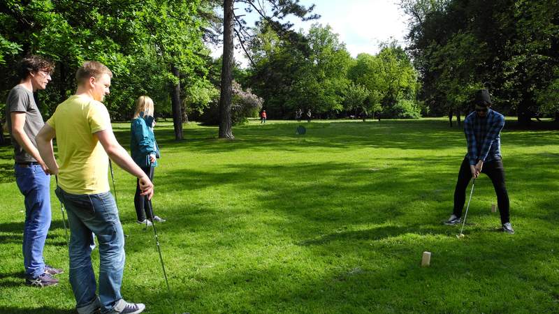 Crossgolf, Frisbeegolf, Teamspiele & Funsport