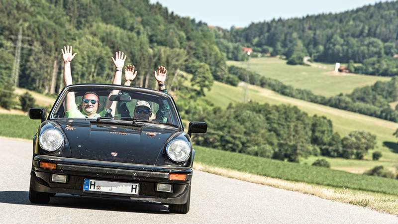 Porsche Training in Bayern