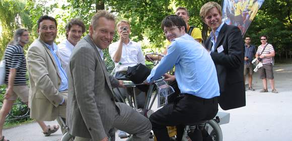 BierTour auf dem ConferenceBike