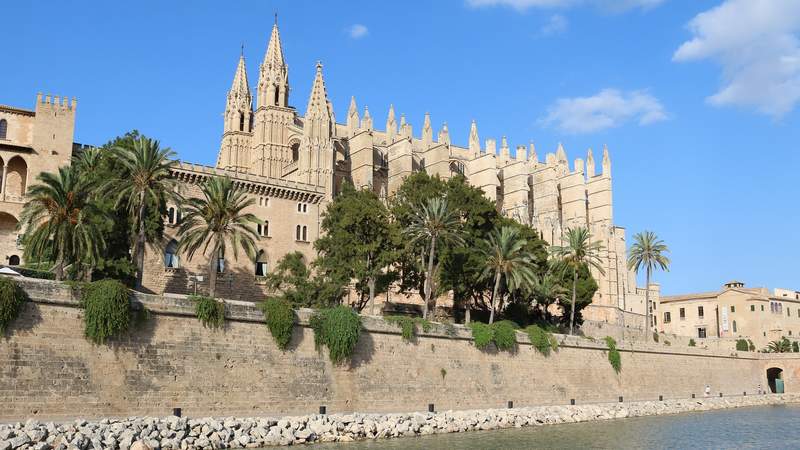 Kathedrale in Palma de Mallorca. Entdeckt bei der Firmenfeier Ideen.