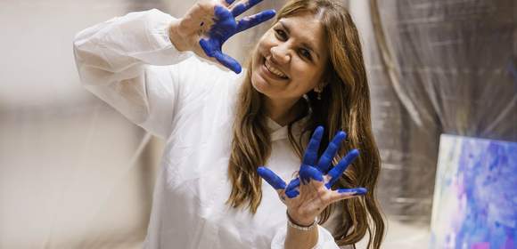Action Painting, Teamevent, Kunst