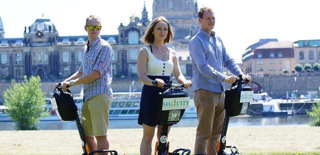 Betriebsausflug Dresden mit Segway