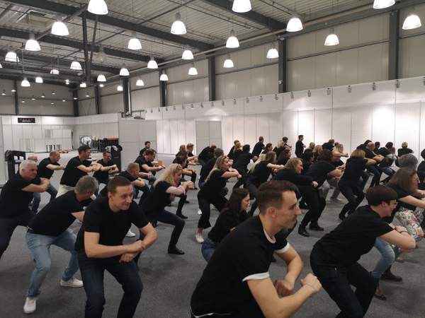 HAKA Grossgruppe Teambuilding Event