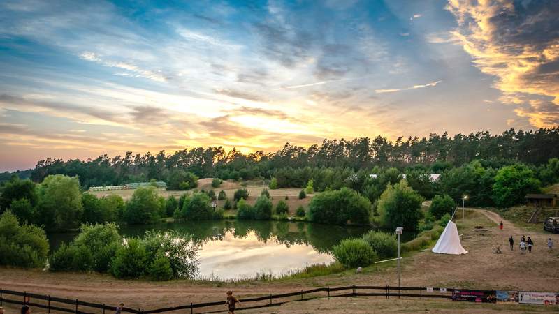 Westernstadt Wild Wild West Barbecue am See