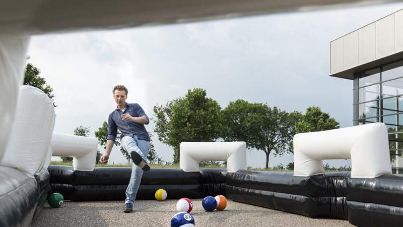 Fußball-Billard