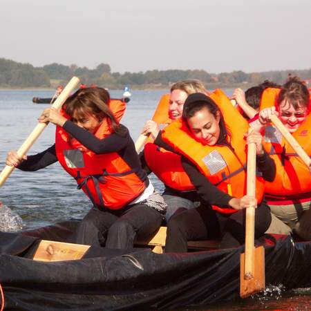 Gemeinsam in einem Boot in Boltenhagen