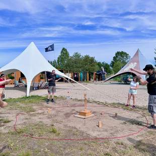 Beach-Teamchallenge am WakeBeach