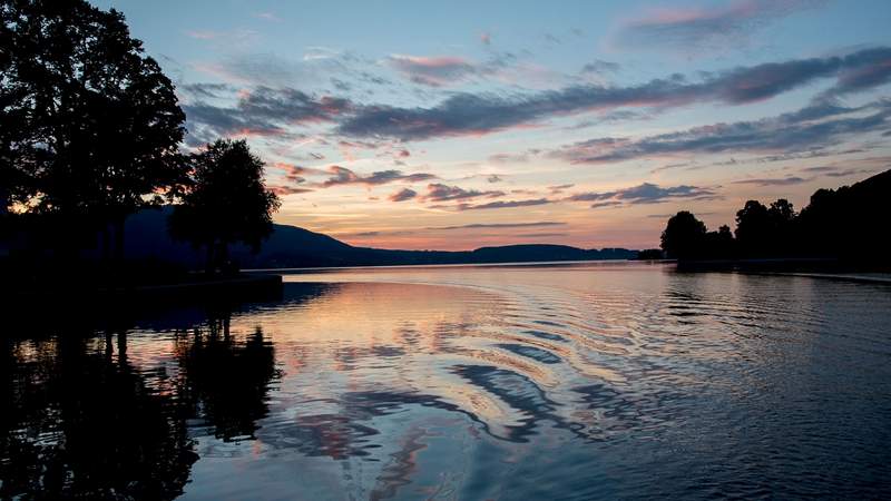 BootsEvent Sonnenuntergang