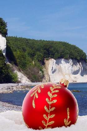 Weihnachtsfeier an der Mecklenburgischen Ostsee - Rügen