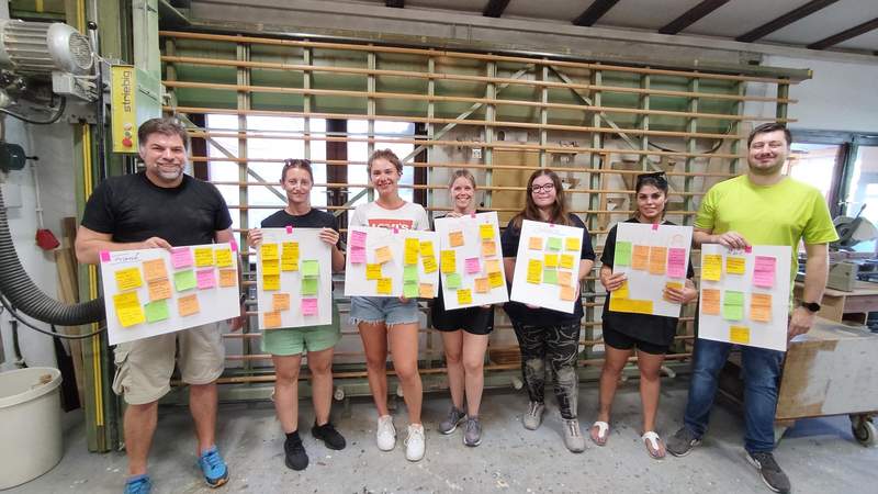 Teambuilding-Schreiner-Workshop