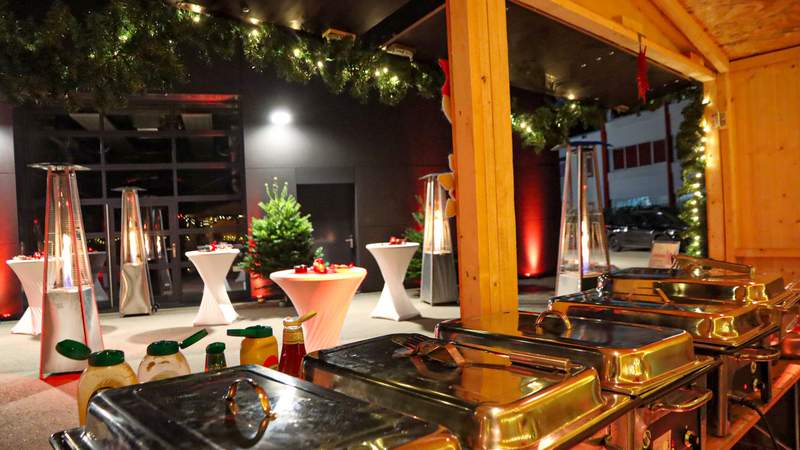 Mobiler Weihnachtsmarkt