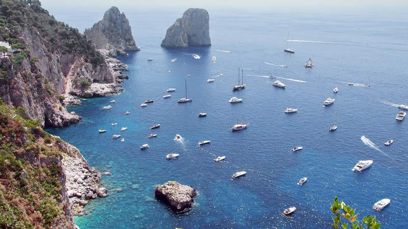 Sailing Capri