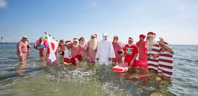 WSCC am Bellevue Beach Fußbaden zum WSCC Bakken