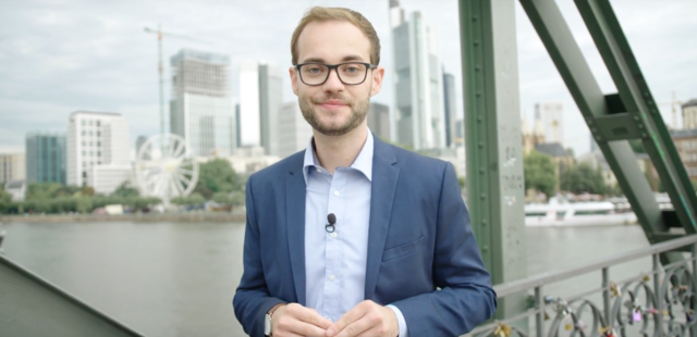 TV-Reportage mit Tim Lauth TV-Reporter Tim Lauth