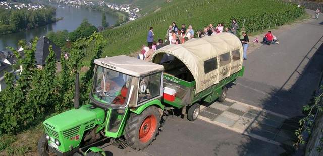 Schiffs und Planwagenfahrt ab/bis Cochem 2