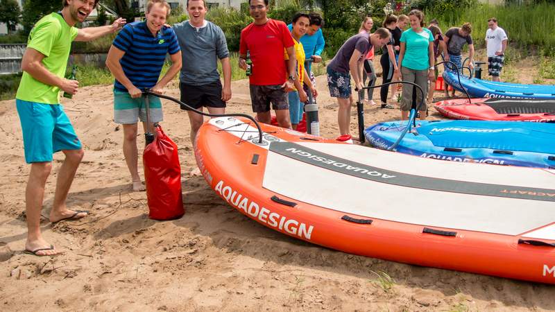 Gruppen SUP Betriebsausflüge & Incentives