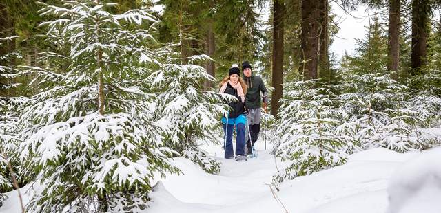 Schneeschuh-Wandern