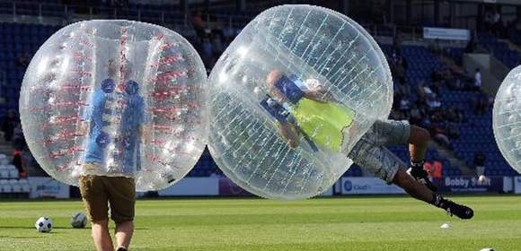 Bubblesoccer für Gruppen und Tagungen