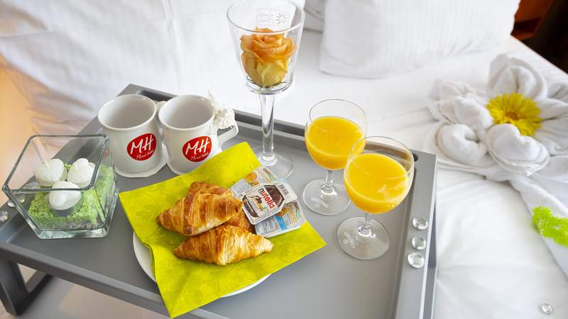 Frühstück im Bett