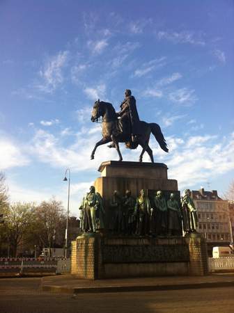 Reiterdenkmal auf dem Heumarkt