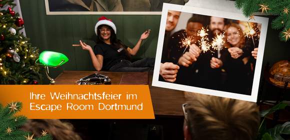 Weihnachtsfeier im Escape Room Dortmund