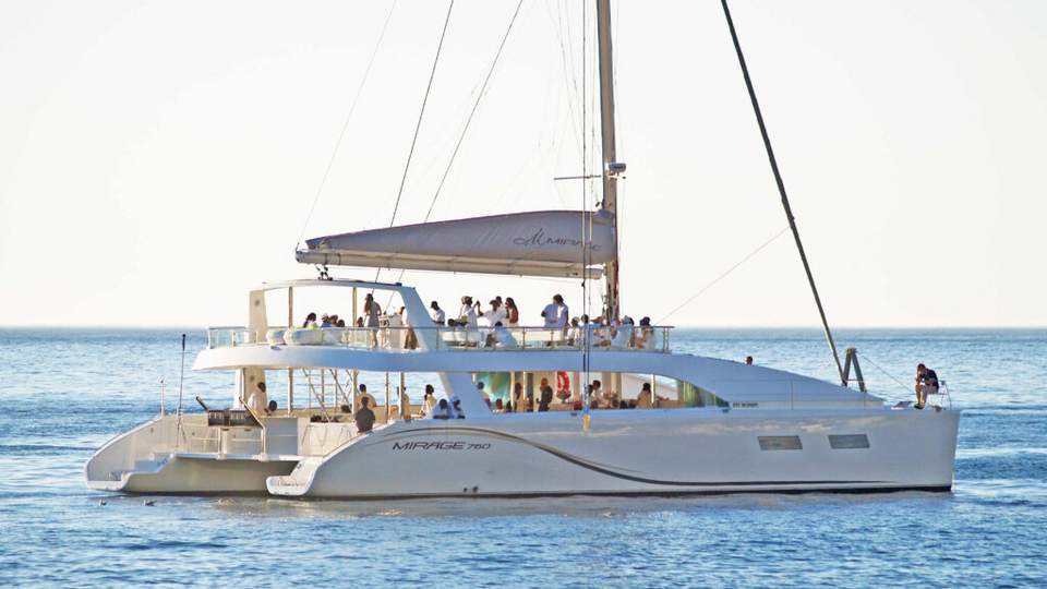 Catamaran Cruise with DJ onboard