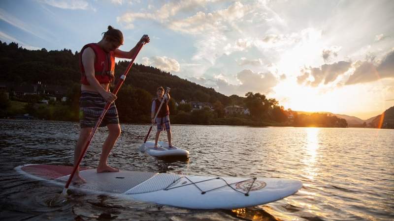 Paddeln & Vespern: Mosel-Erlebnis auf dem SUP