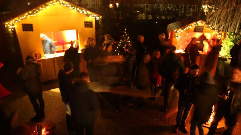 Mobiler Weihnachtsmarkt
