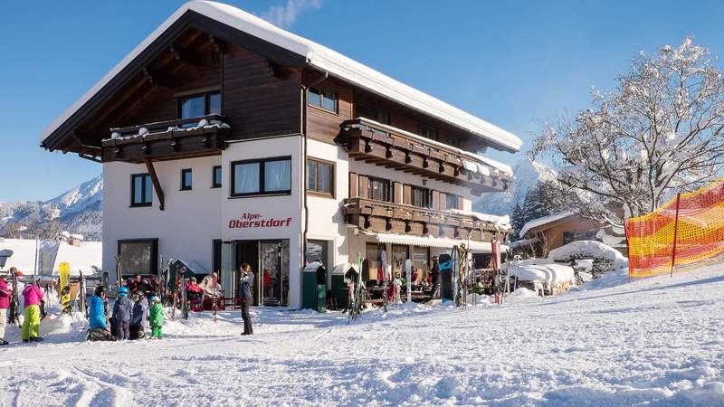 Weihnachtsfeier auf der Alpe Oberstdorf