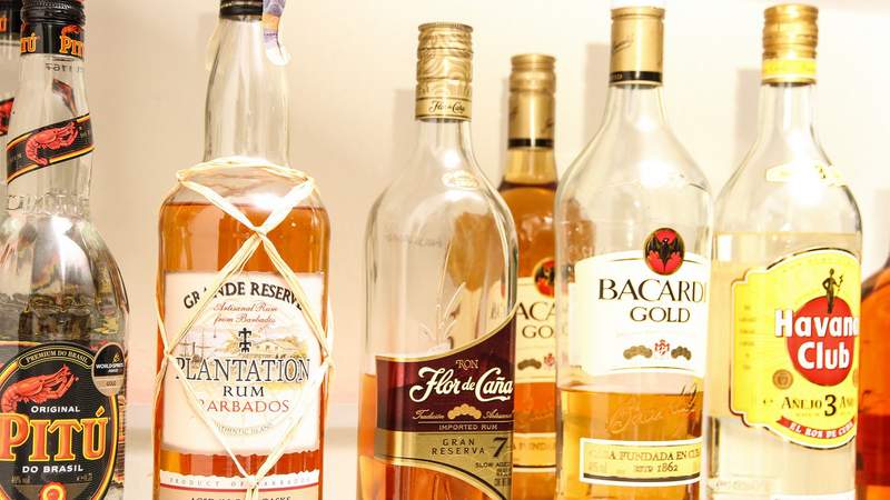 Alkohol zum Kochen und Genießen