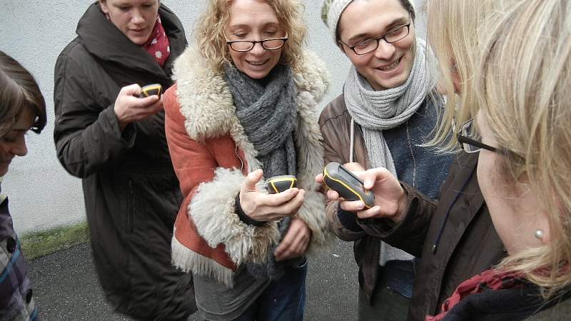 Steinzeit mit GPS Steinzeit mit GPS
