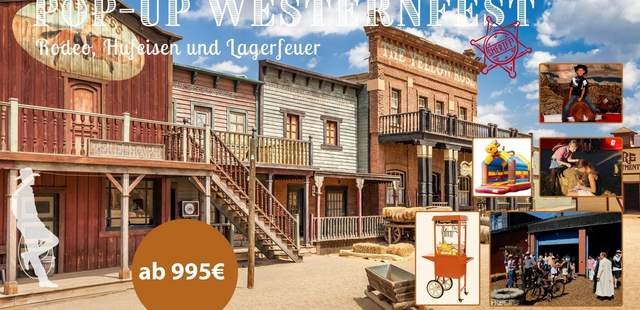 Im Sommerfest im Wilden Westen