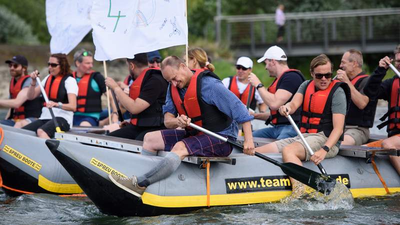 Floßbau Team Experience | Floßbau-Trophy