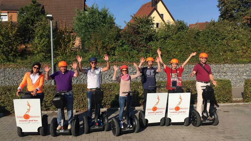 1/2-Tagesausflug Segway & Kanu in Heilbronn